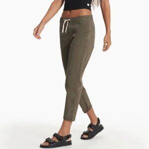 VUORI Vintage Ripstop Organic Cotton Dark Oregano Hiking Pants VW450 Size S